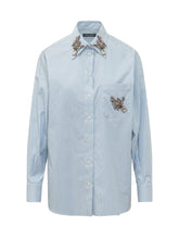 Striped Shirt with Jewel Embellishments - Collezione Happy Birthday | Lidia Shopping