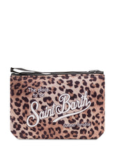 Pochette Aline con Zip e Stampa Animalier - Borse A Tracolla Uomo | Lidia Shopping