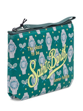 Pochette Aline con Zip e Stampa Grafica - Borse A Tracolla Uomo | Lidia Shopping