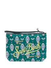 Pochette Aline con Zip e Stampa Grafica - Borse A Tracolla Uomo | Lidia Shopping