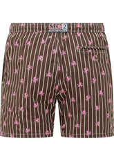 Costume da Bagno con Vita Elastica, Righe e Motivo Polpo - Abbigliamento Uomo | Lidia Shopping