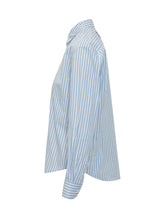 Meredith Striped Shirt with Collar - Mc2 Saint Barth | Lidia Shopping