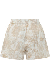 Tropical Toile Print Shorts - Mc2 Saint Barth | Lidia Shopping