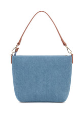 Borsa a Spalla in Tessuto con Logo Ricamato - Borse a Tracolla Donna | Lidia Shopping