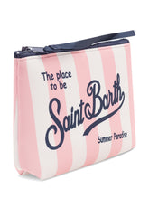 Pochette Aline con Zip e Stampa a Righe - Borse a Tracolla Donna | Lidia Shopping