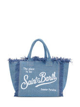 Borsa a Spalla in Denim con Frange - Borse A Spalla Donna | Lidia Shopping