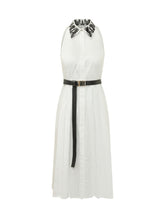 Long Dress with High Neck and Belt - Collezione Happy Birthday | Lidia Shopping