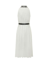 Long Dress with High Neck and Belt - Collezione Happy Birthday | Lidia Shopping