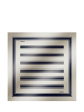 Square Scarf with Striped Pattern and Graphic Border - Max Mara | Lidia Shopping
