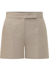 Tailored Linen Shorts - Max Mara | Lidia Shopping