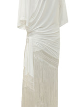 Azul Asymmetric Dress with Fringe - Collezione Happy Birthday | Lidia Shopping