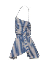 Celeste Striped Playsuit with Thin Straps - Collezione Happy Birthday | Lidia Shopping