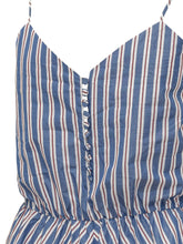 Celeste Striped Playsuit with Thin Straps - Collezione Happy Birthday | Lidia Shopping