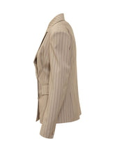 Giacca Doppiopetto Gessata - Abbigliamento Donna | Lidia Shopping