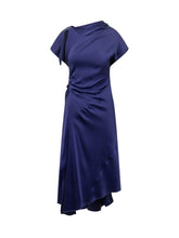 Asymmetric Draped Dress - New Collection | Lidia Shopping