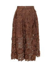 Floral Lace Midi Skirt - New Collection | Lidia Shopping