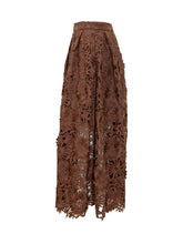 Floral Lace Midi Skirt - New Collection | Lidia Shopping