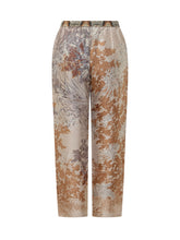 Pantaloni Stampati a Gamba Dritta - Abbigliamento Donna | Lidia Shopping