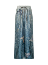 Pantaloni Stampati a Gamba Ampia - Abbigliamento Donna | Lidia Shopping