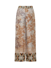 Pantaloni Stampati a Gamba Larga - Abbigliamento Donna | Lidia Shopping