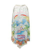 Abito con Scollo all Americana e Stampa Grafica - Abbigliamento Donna | Lidia Shopping