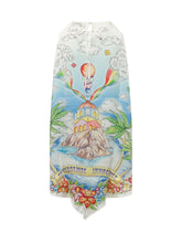 Abito con Scollo all Americana e Stampa Grafica - Abbigliamento Donna | Lidia Shopping