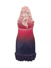 Abito con Sfumatura e Balze - Abbigliamento Donna | Lidia Shopping