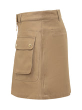 Mini Skirt with Pockets and Front Zip - Casablanca | Lidia Shopping