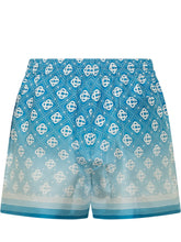 Shorts with Elastic Waist and Geometric Print - Casablanca | Lidia Shopping
