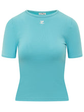 T-shirt con Logo a Contrasto - Abbigliamento Donna | Lidia Shopping