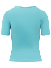 T-shirt con Logo a Contrasto - Abbigliamento Donna | Lidia Shopping