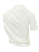 T-shirt Asimmetrica con Drappeggio - Abbigliamento Donna | Lidia Shopping