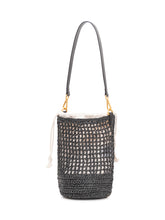 Borsa Secchiello Nefeli con Trama Intrecciata e Coulisse - Borse a Tracolla Donna | Lidia Shopping