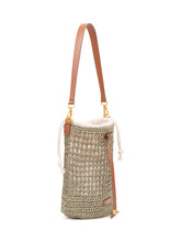 Borsa Secchiello Nefeli con Trama Intrecciata e Coulisse - Borse a Tracolla Donna | Lidia Shopping