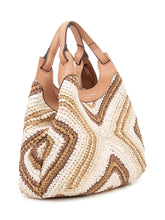 Borsa a Mano Dua con Trama Intrecciata - Borse A Spalla Donna | Lidia Shopping