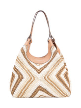 Borsa a Spalla Dua con Trama Intrecciata - Borse A Spalla Donna | Lidia Shopping