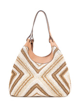 Borsa a Spalla Dua con Trama Intrecciata - Borse A Spalla Donna | Lidia Shopping