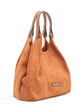 Borsa a Spalla Dua in Pelle Scamosciata - Borse A Spalla Donna | Lidia Shopping