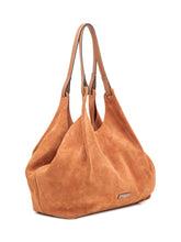 Borsa a Spalla Dua in Pelle Scamosciata - Borse A Spalla Donna | Lidia Shopping