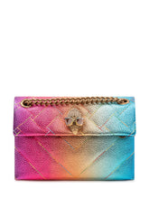 Mini Kensing Leather Bag with Flap and Chain - Collezione Happy Birthday | Lidia Shopping