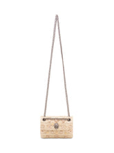 Mini Kensingt Raffia Bag with Floral Embellishments - Collezione Happy Birthday | Lidia Shopping