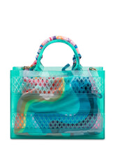 Small Transparent Tote Bag with Scarf - Kurt Geiger | Lidia Shopping