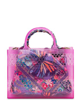 Borsa Tote Jelly Trasparente con Foulard e Charm Farfalla - Borse a Tracolla Donna | Lidia Shopping