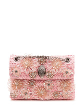 Mini Kensingt Raffia Bag with Floral and Beaded Embellishments - Collezione Happy Birthday | Lidia Shopping