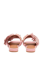 Raffia Sandals with Fringes and Double Strap - Collezione Happy Birthday | Lidia Shopping