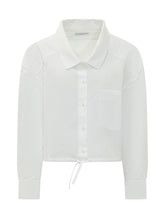 Camicia Corta con Colletto e Tasche - Abbigliamento Donna | Lidia Shopping