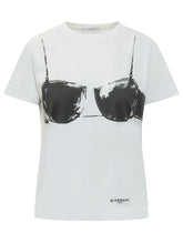 T-shirt Fitted with Front Print - Givenchy | Lidia Shopping