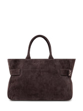 Tote in Pelle Scamosciata con Cintura e Borchie - Borse a Tracolla Donna | Lidia Shopping