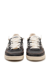 Leather Sneakers with Contrast Details - Collezione Happy Birthday | Lidia Shopping