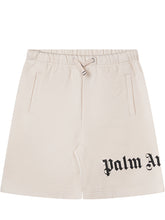 Jogger Shorts with Logo Print - Kids | Lidia Shopping